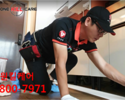 바퀴벌레퇴치업체 원킬케어현장입니다.