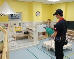 어린이집 살균소독 현장