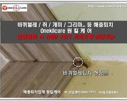 바퀴벌레퇴치 현장-4월 