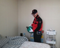 공간 살균소독 현장 