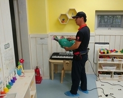 공간 살균소독 현장 