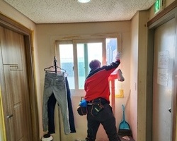 바퀴벌레퇴치 작업현장_기숙사 방역