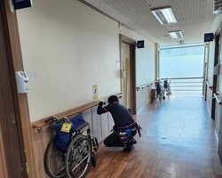 바퀴벌레퇴치 작업현장_병원작업