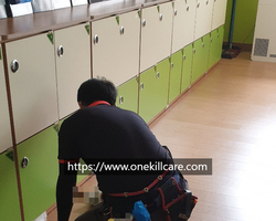 학교 교실 및 연구실 바퀴벌레퇴치 작업 현장 